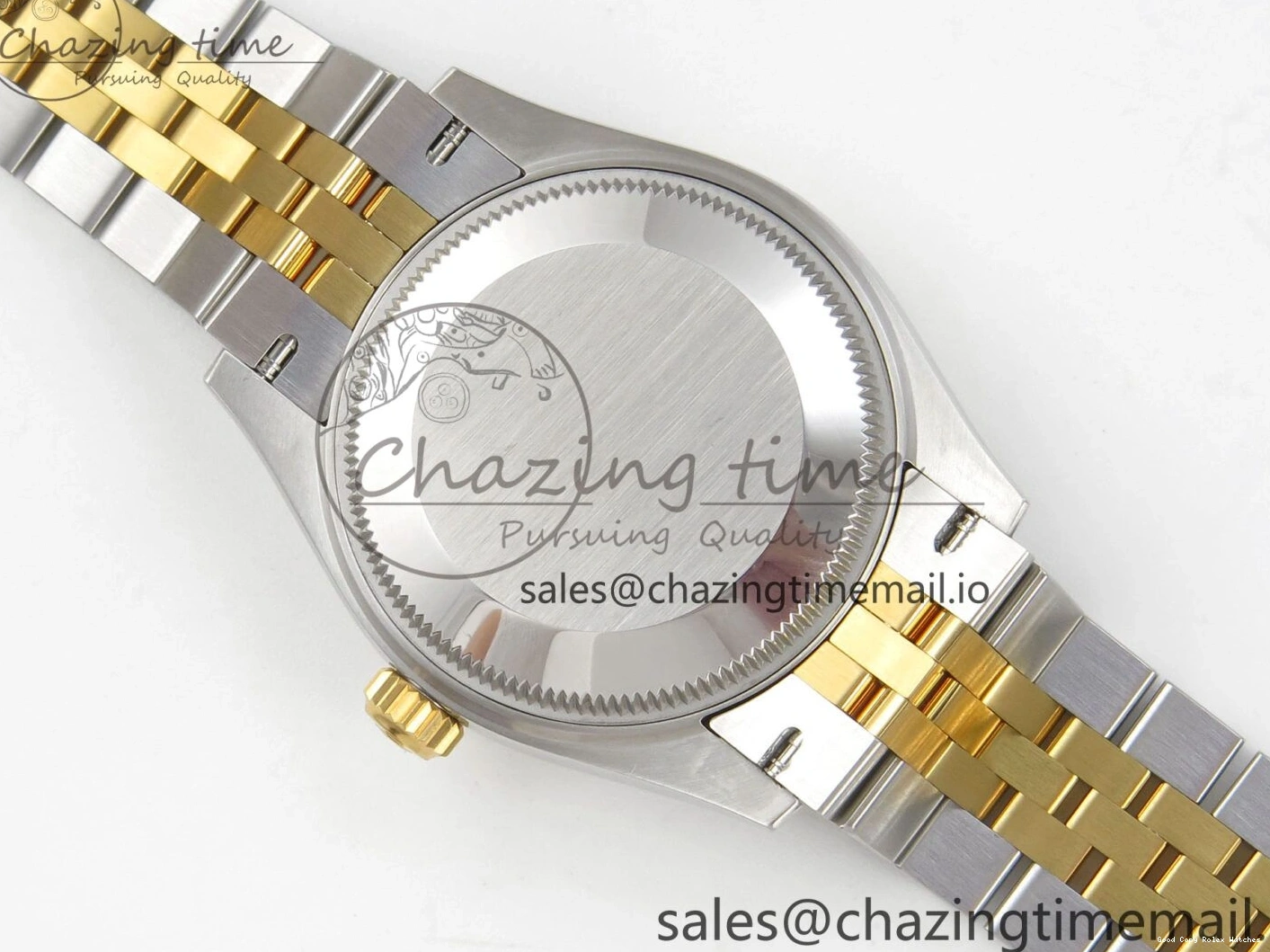 Good Copy Rolex Watches YG Diamonds Steel Bracelet 31 Jubilee THBF YG DateJust 1:1 Dial Edition Bezel SS 278383RBR 904L HZ Vibrant on Best 46 Diamonds Cal. 1220